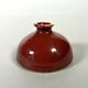 Small red porcelain vase "Ox Blood" - China 19th century