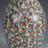 Vase Vittorio Ferro with opaque Murano murrine from around 2000.