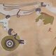 Tassili Rock Painting, signed G. Le Poitevin – 1960