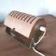 Vintage Ikea wooden wall light from the 90s