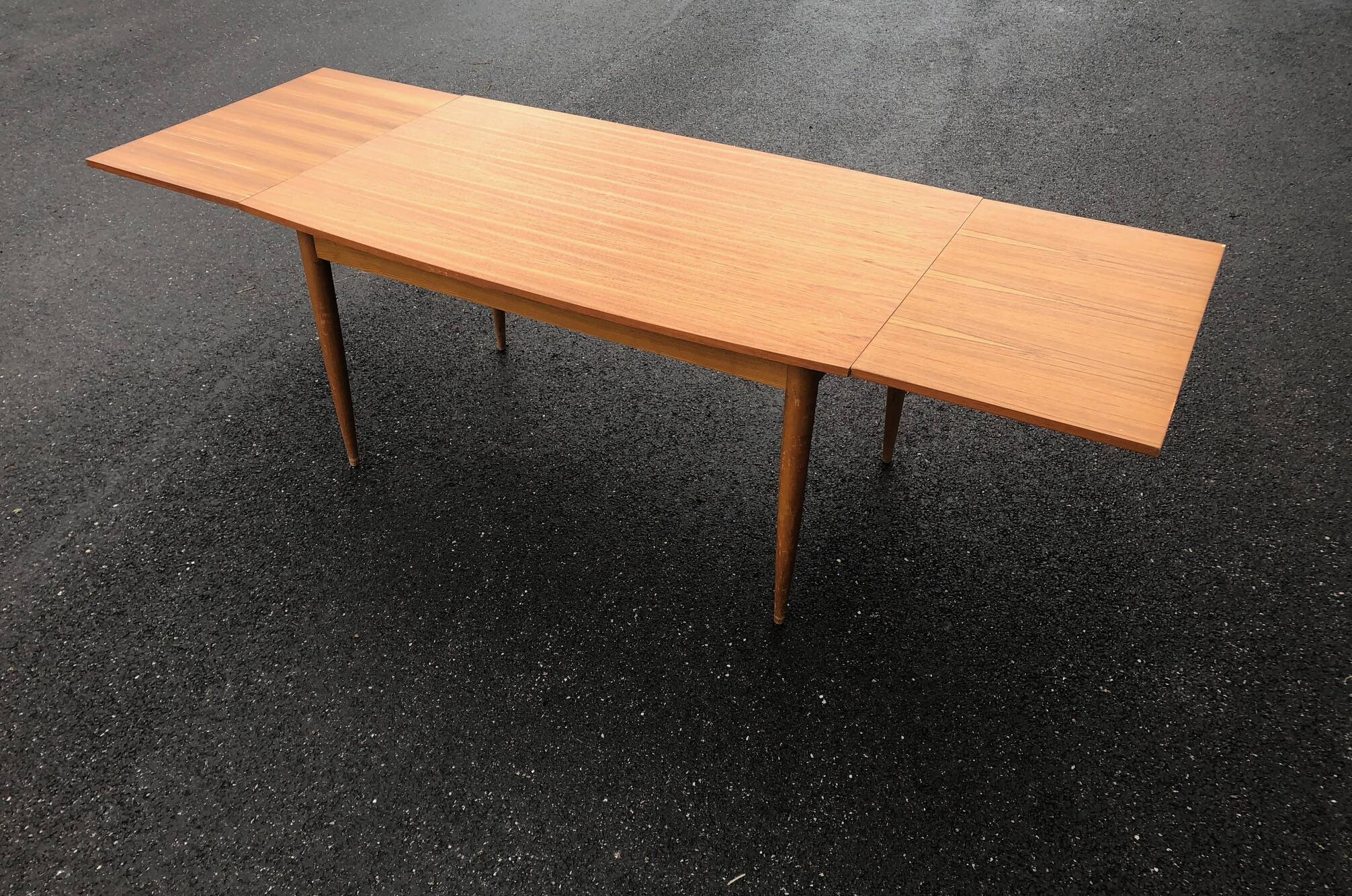 Scandinavian table in teak