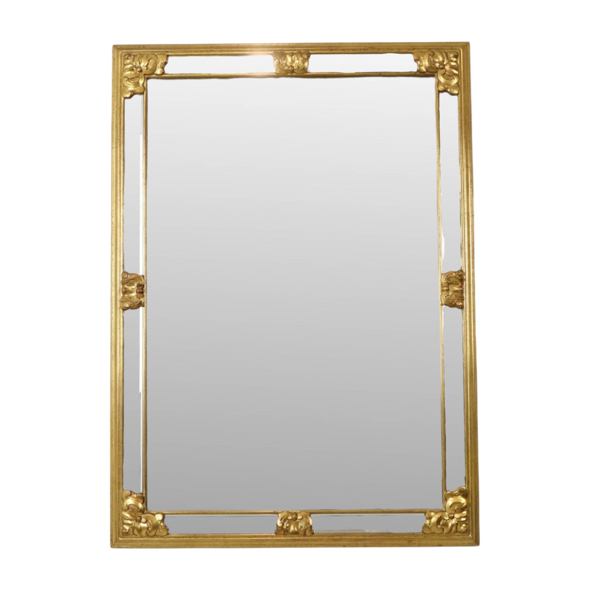 Large Vintage Deknudt Mirror, Hollywood Regency 1970s Design