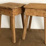 Old wooden stool
