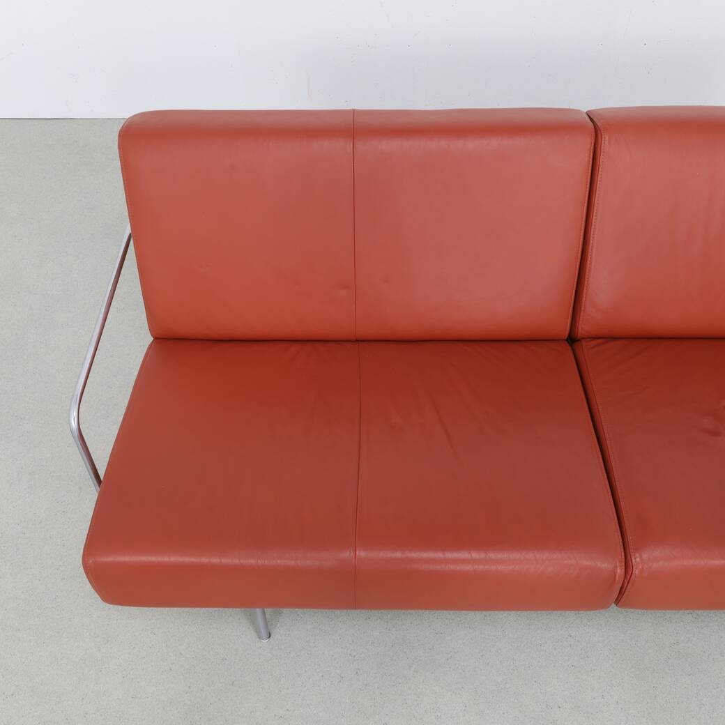 Postmodern Sofa “Storm” in Leather by Harry Vink for Harvink