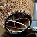Rattan lamp 1970