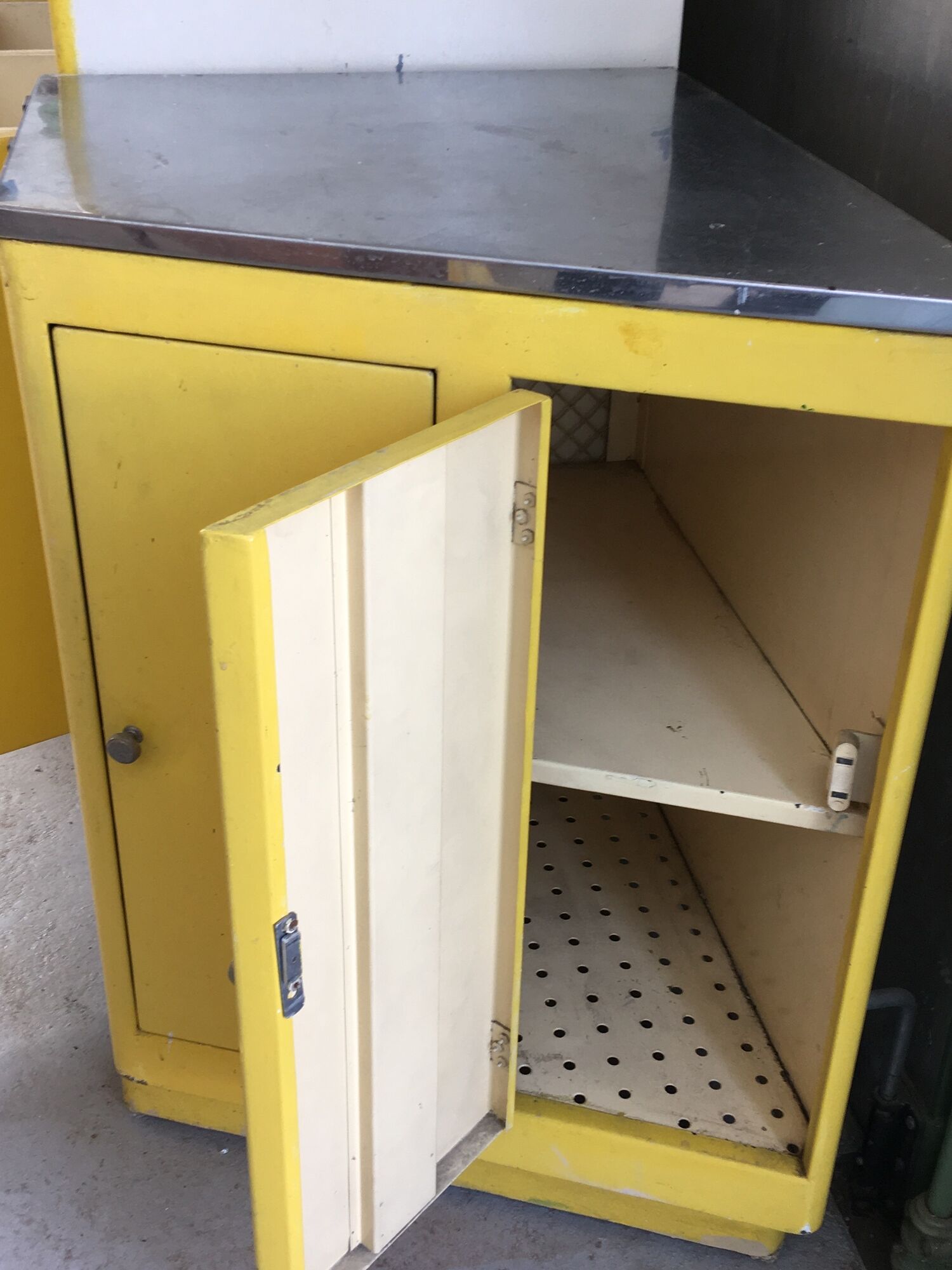 60s kitchen furniture all metal