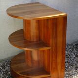 Art deco shelf walnut