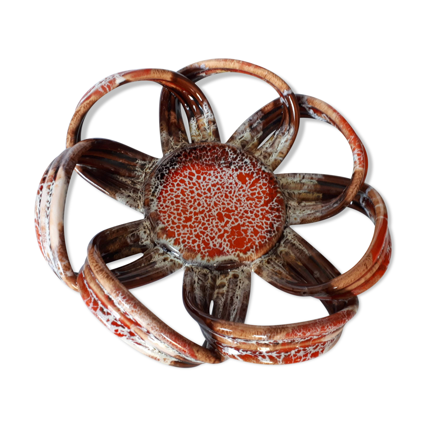 Vallauris Barbotine Basket