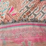 Moroccan pink carpet - 167 x 314 cm