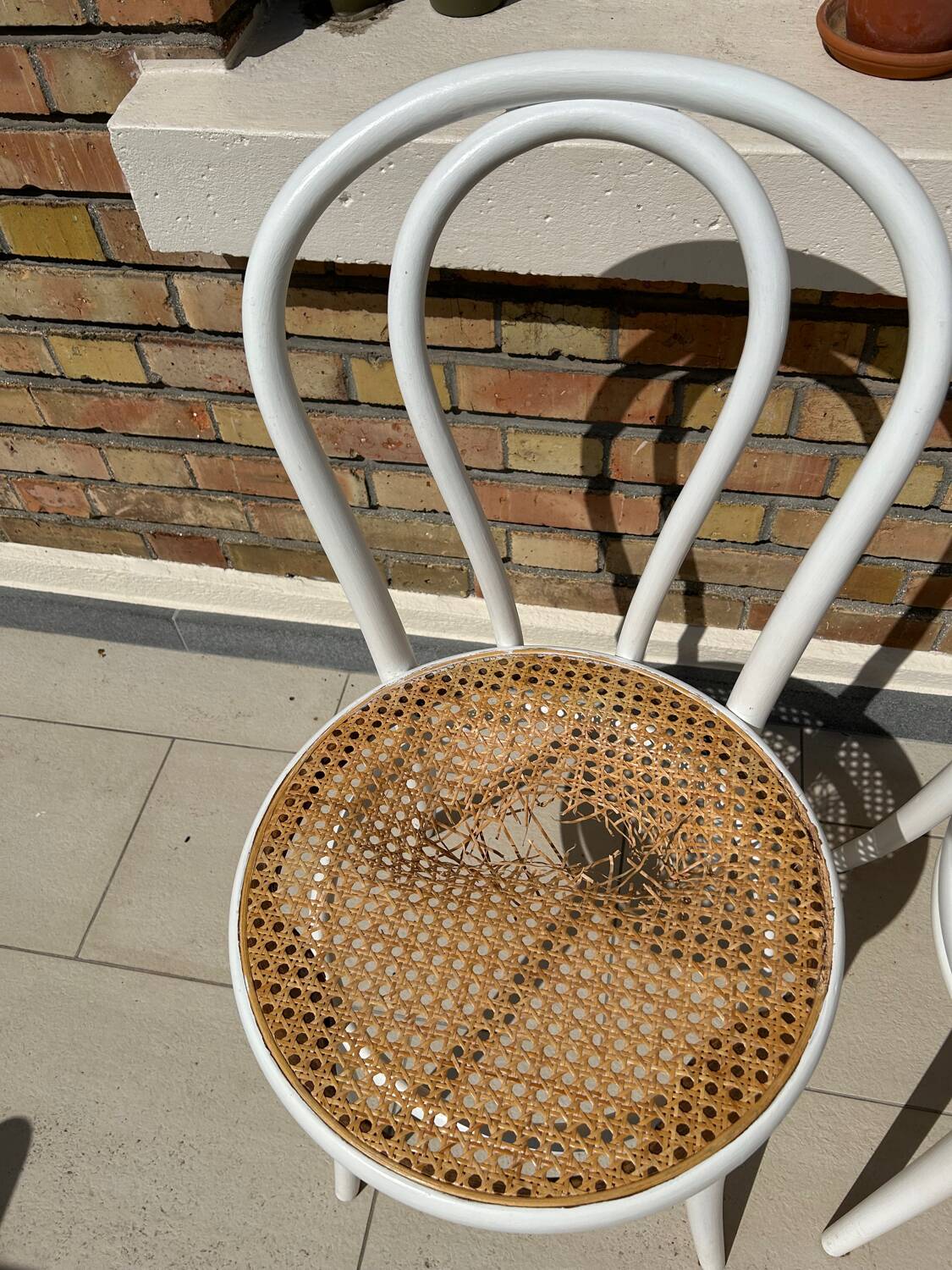 Set of 4 bistro chairs