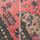 Tapis pakistanais rose fait main