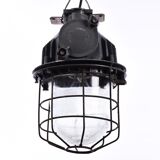 Industrial cage lamp