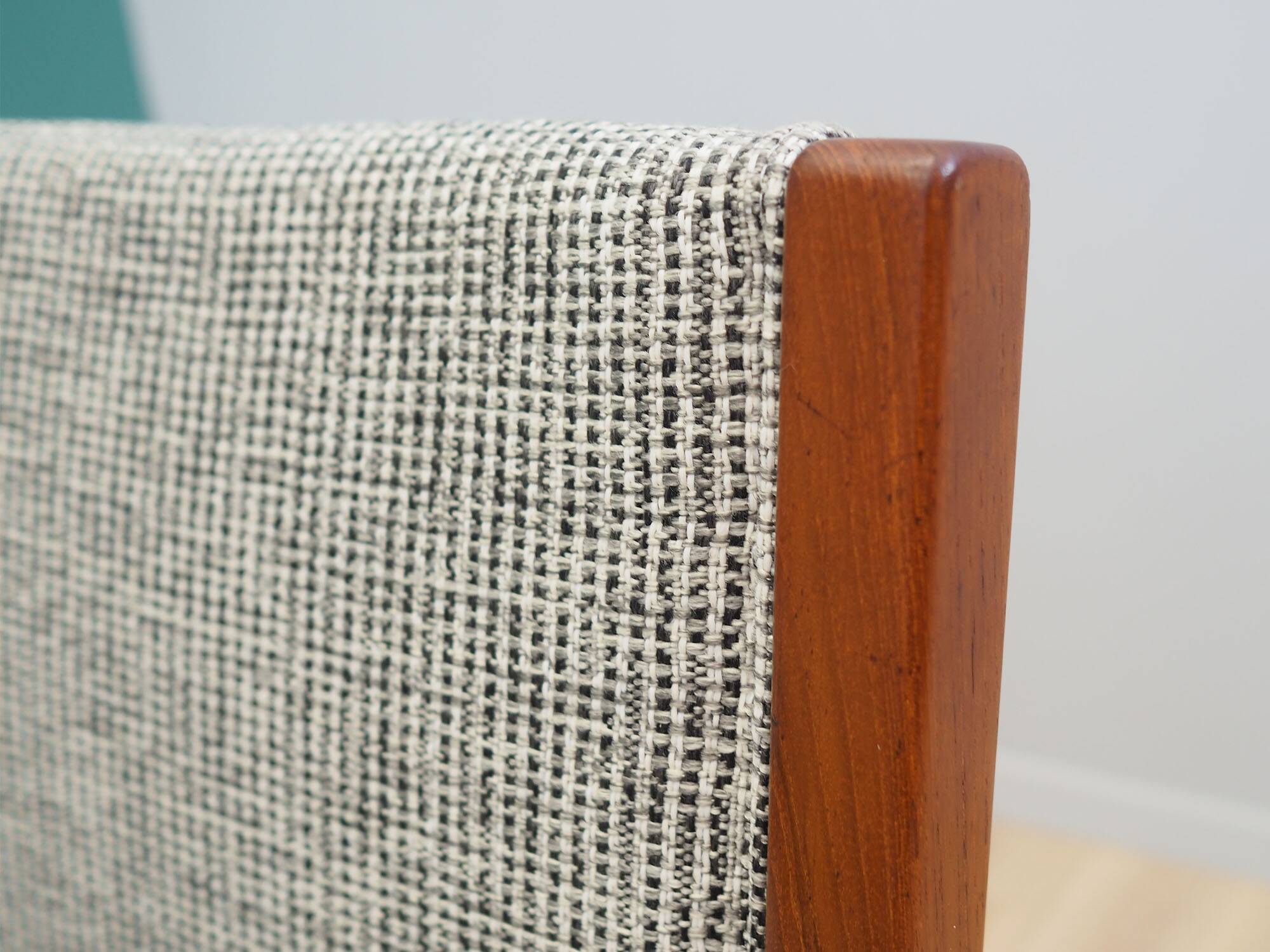 Set of five teak chairs, Danish design, 1970s, production: Denmark