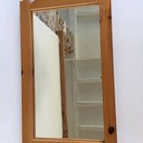 Large mirror 70s/80s solid wood