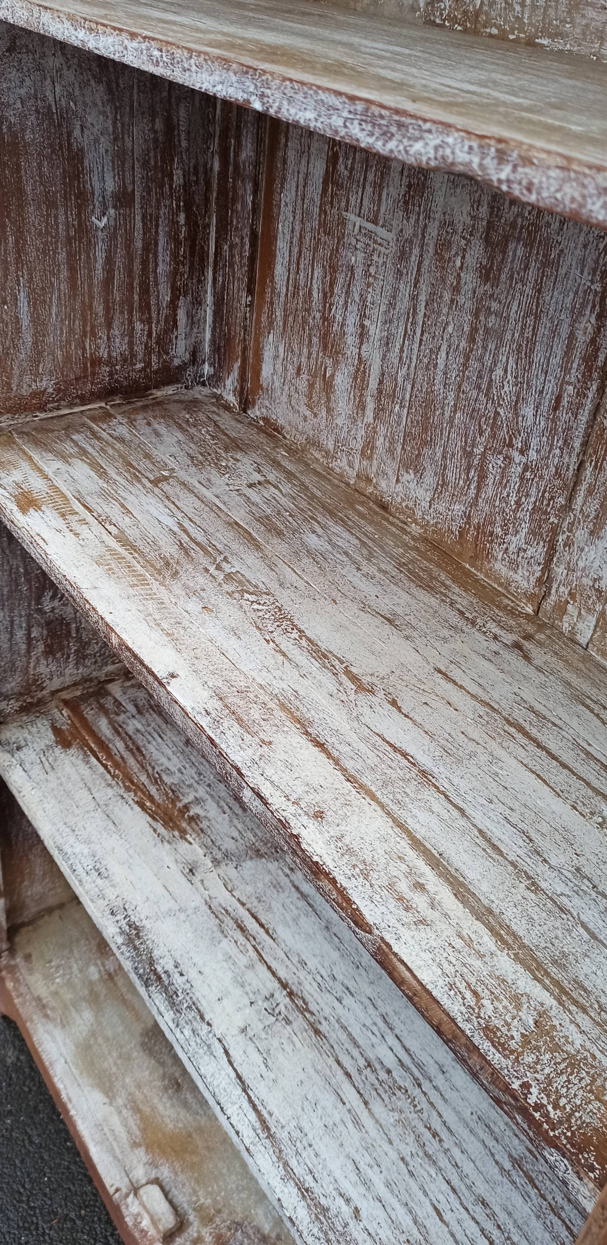 Wooden glass cabinet