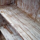 Armoire vitrée en bois