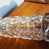 Concave-faceted vase