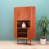 Corner cabinet teak, Danish design, 70's