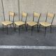 4 chaises vintage Colette Gueden
