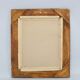 1940s Italian Mirror in Golden Wood Frame