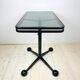Large black Italian coffee table by Allegri Arredamenti, 1970s.