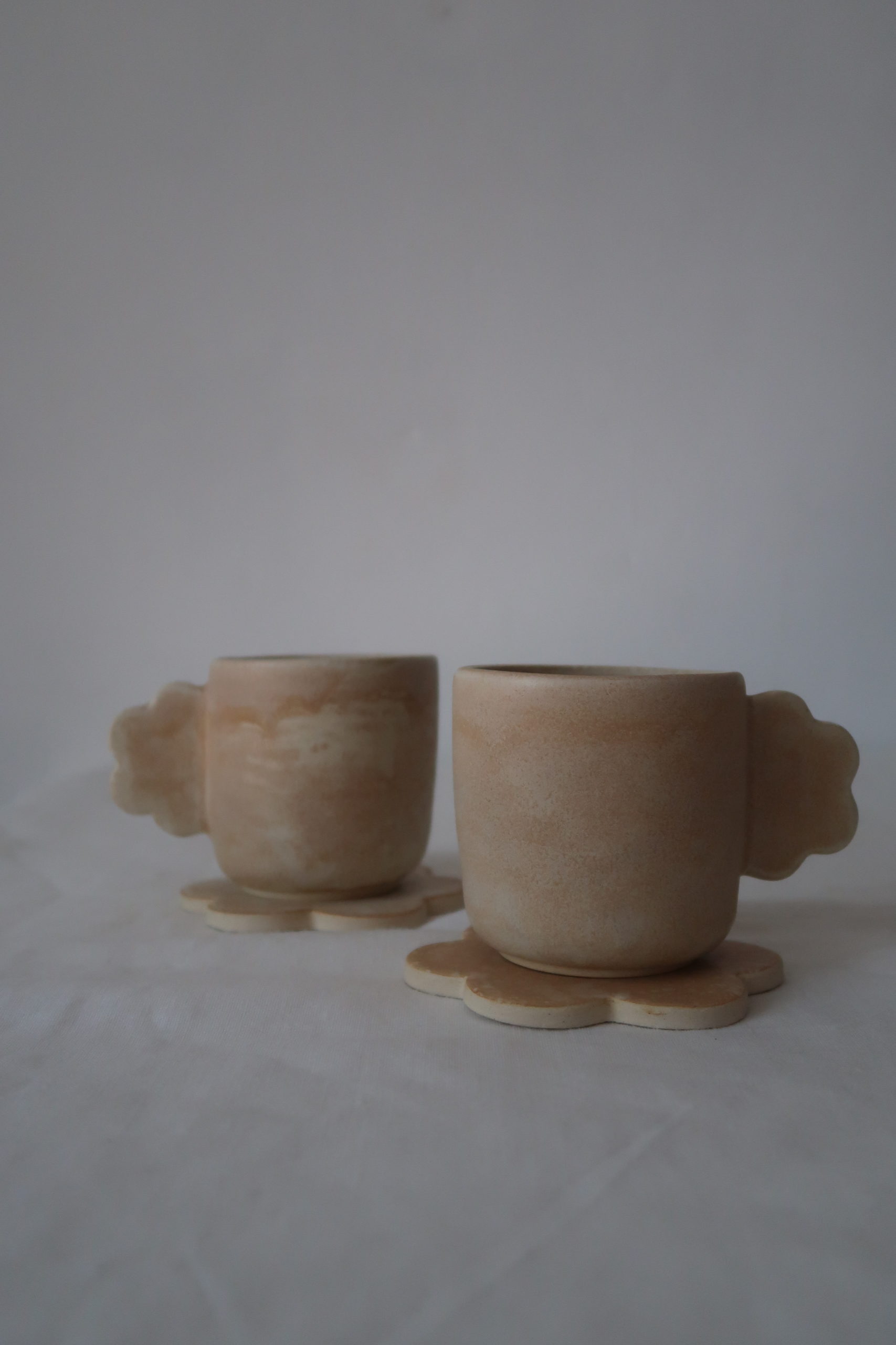 Flower cup with cup - Vagabonde Création