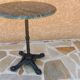 Vintage marble gueridon table 1980s