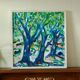 « La Forêt bleue » de John Rudolf Olsson
