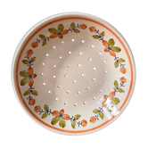 Plat égouttoir vintage en porcelaine de Gien