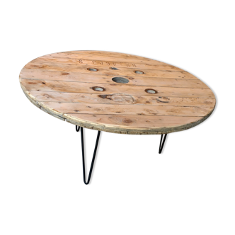 Table basse style industriel