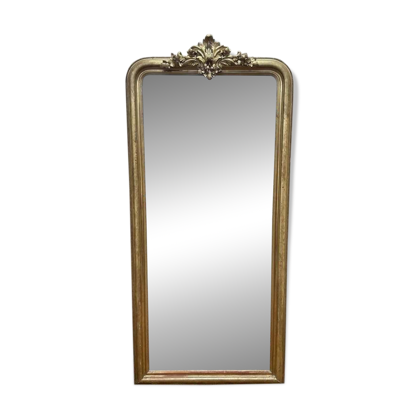 Miroir époque Louis Philippe avec fronton