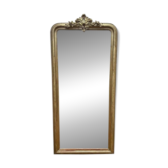 Miroir époque Louis Philippe avec fronton