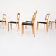 Set of 6 Vintage Bruno Mathsson Mimat Mi401 dining chairs, Sweden 1932