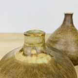 Pair of vintage stoneware vases