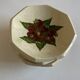 Set of 6 plates in mid-century fruit glazed clay