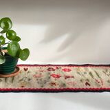 Tapis Rollakan décor de tulipes vintage