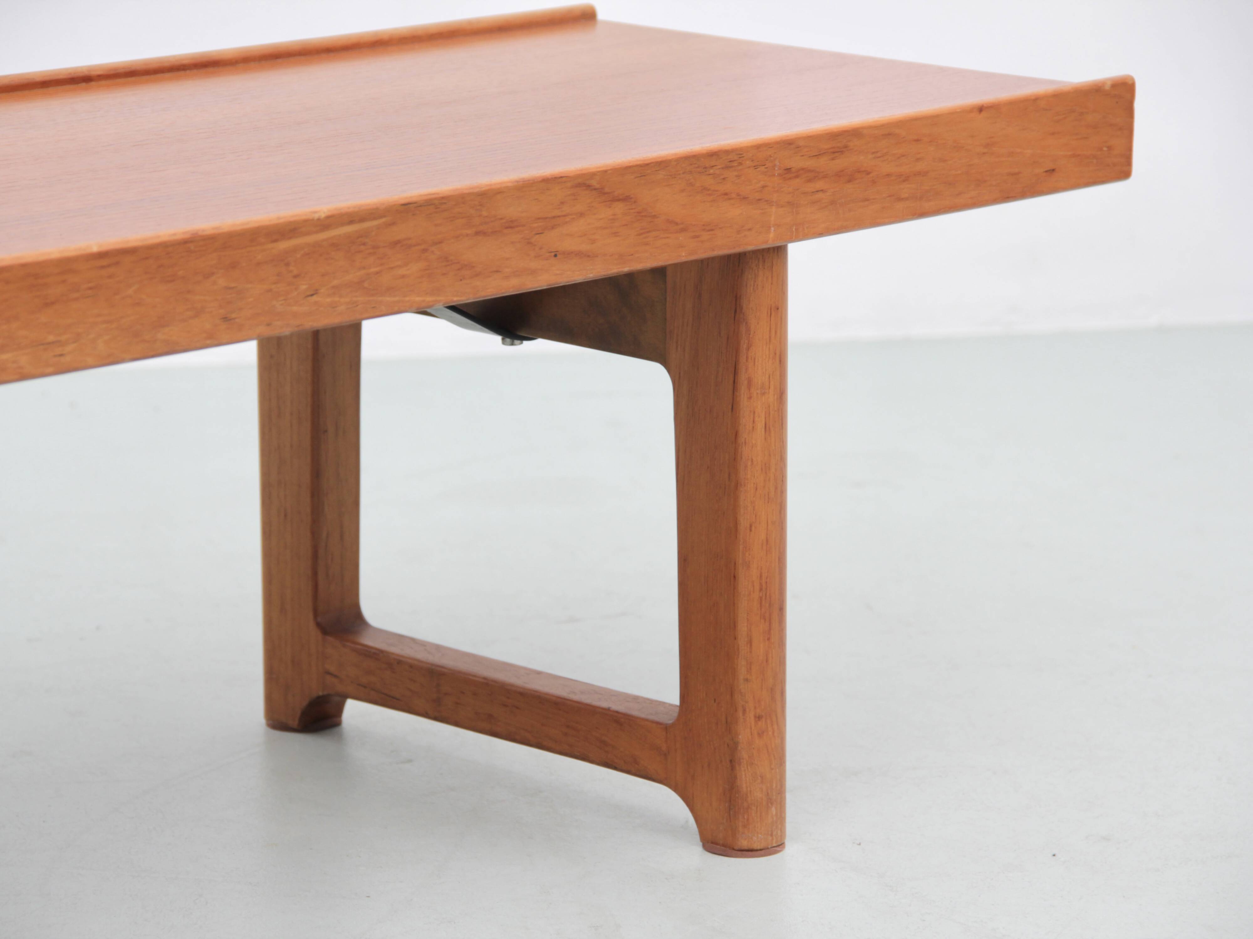 Bruksbo Scandinavian teak bench or coffee table