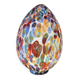 Table Lamp Modern Murano Glass Millefleurs Design Egg New