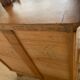 Vintage sideboard in oak compass feet and cannage