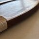 Vintage plateau de service en format salmon