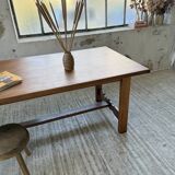 Table de ferme en chêne 2m