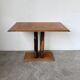 Dudouyt Courtray oak art deco console table