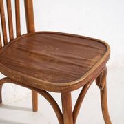 Chaises de bistrot anciennes (vers 1920). Ensemble de 6 pièces #1