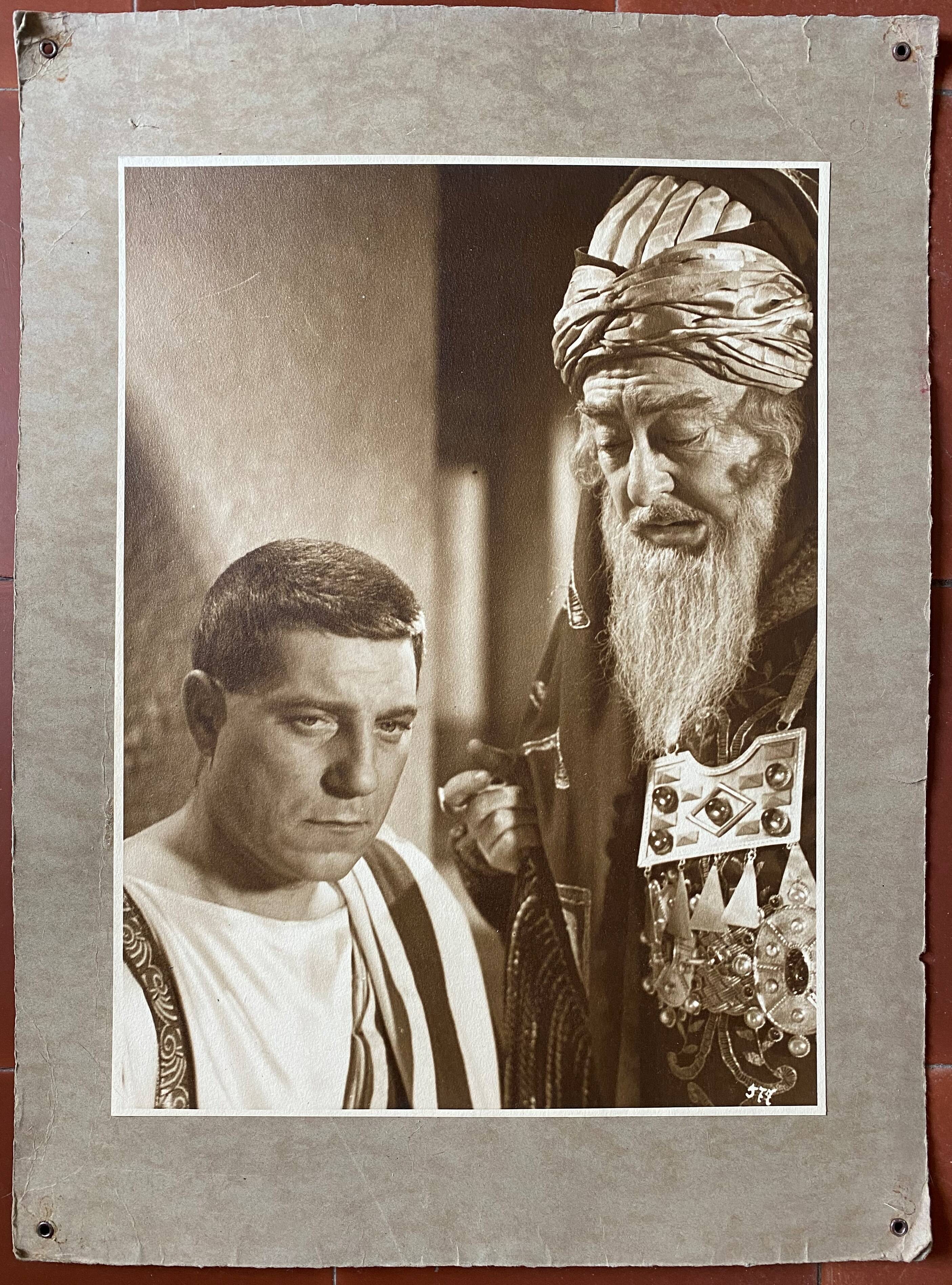 Original photo "Golgotha" Jean Gabin, Harry Baur 29x39cm 1935
