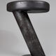 Solid wood sculptural side table, original contemporary design, logniture