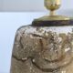 Lampe en faience vintage 1960