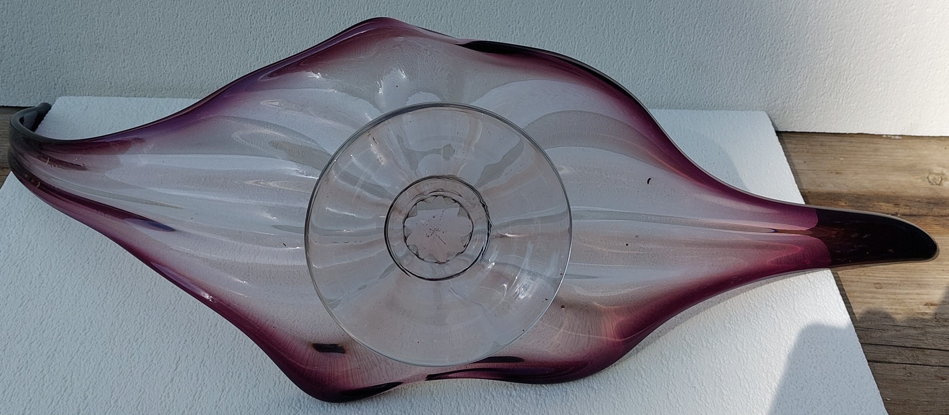 Blown glass centerpiece