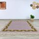 Handwoven traditional pure wool rug size 150-250 cm