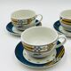 Set of 4 designer mugs Royal Mosa Ravenna