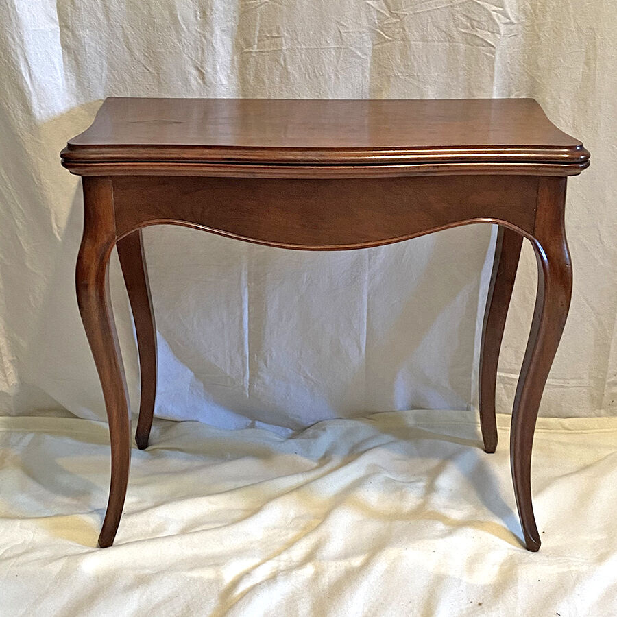 Louis Philippe mahogany game table
